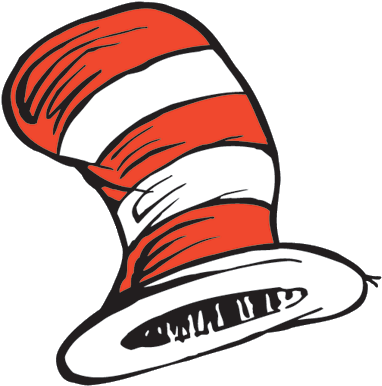 Thought Of The Day - Cat In The Hat Hat Svg (396x400)