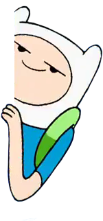 Picture - Adventure Time Finn Running (468x375)