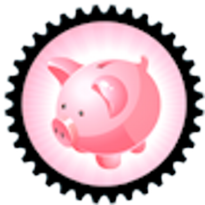 The Frugal Cyclist - Vector Graphics (400x400)