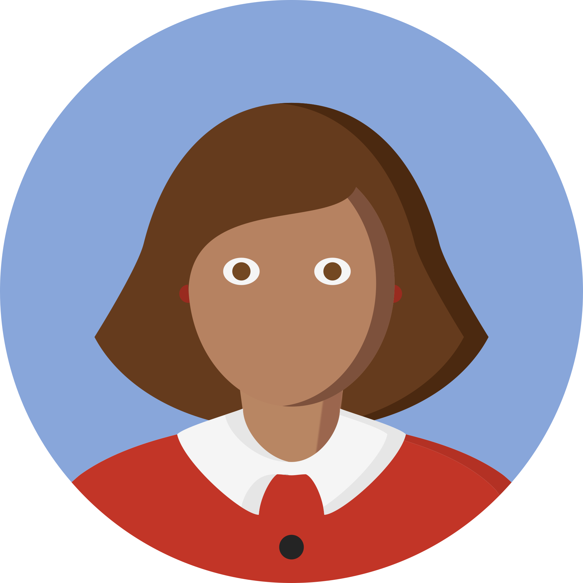 Creative Clipart Orange Woman - Camera Icon (2000x2000)