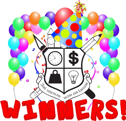 And The Winner Of The Dog Might Games Chest Is - Happy Birthday Sign 9 (576x576)