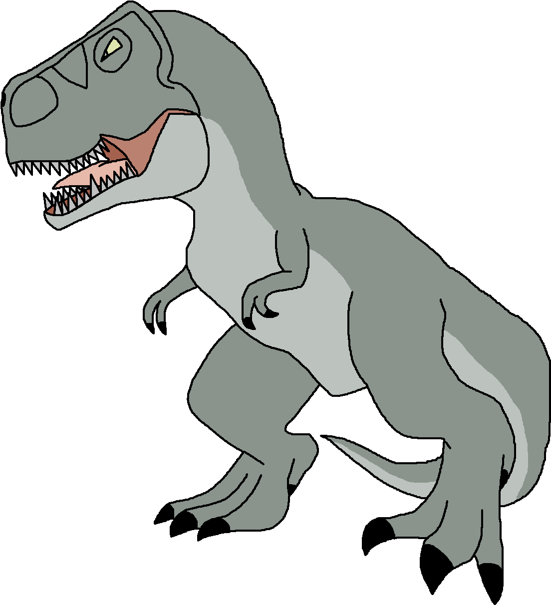 Dinosaur Pedia Wikia Fandom - Tyrannosaurus (1124x1232)