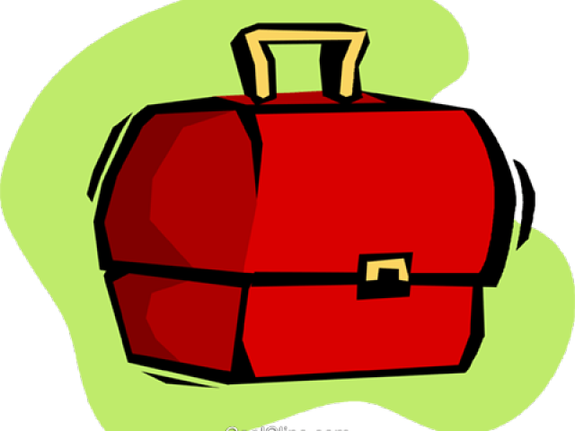 Lunch Box Clipart Book Bag - Boite À Lunch Clipart (640x480)