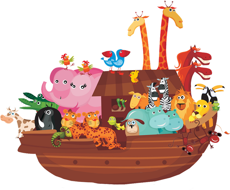 Cartoon Noah's Ark (739x619)