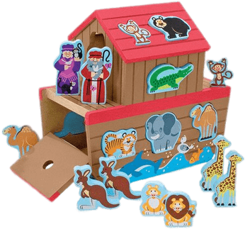 Noah's Ark Play Set - Melissa And Doug Noah's Ark Playset (400x400)