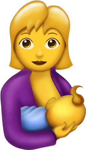 An Army Of New Emojis Are About To Invade Your Mobile - Breastfeeding Emoji (512x512)