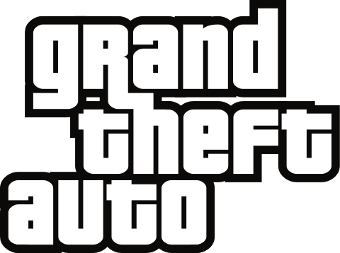 Grand Theft Auto Logo Seriessvg Wikimedia Commons - Grand Theft Auto Png (480x358)