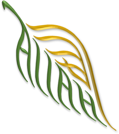 Jalalah Pg - Allah Leaf Calligraphy (402x452)