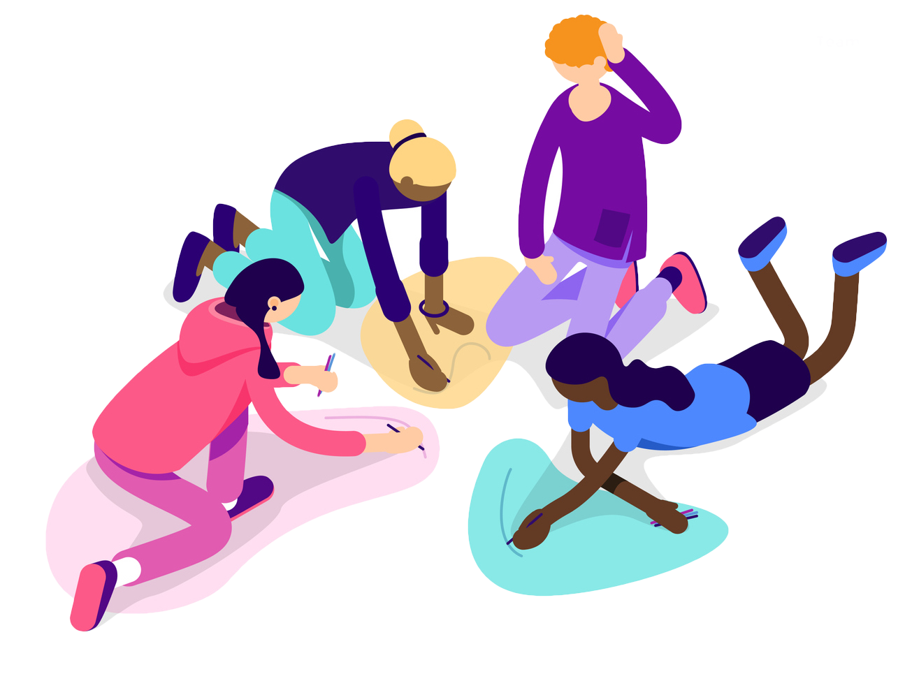 Creativity In Learning - Team Creative Process (1285x965)