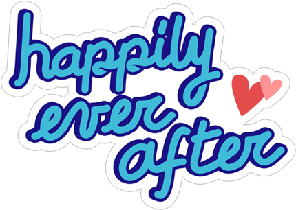 Happily Ever After - Calligraphy (490x317)