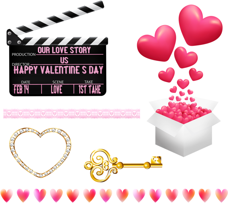 Valentine Clip Art 3868482 1280 - Friends Happy Valentines Day (800x779)