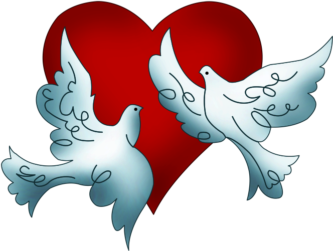 Clip Art, San Valentin Ideas, Valentino, Santos, Valentines, - Clipart Dove (670x507)
