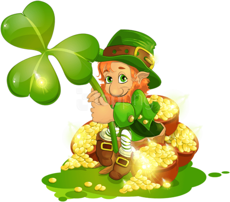 Free Png Download Saint Patrick's Day Leprechaun With - San Patrick Day 2018 (850x740)