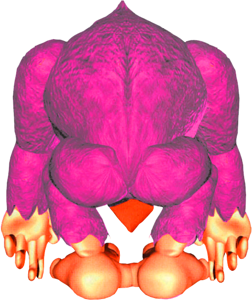 Hockeymonkey Needs Your Help, He Has Lost His Butt - Donkey Kong Butt Png (607x607)