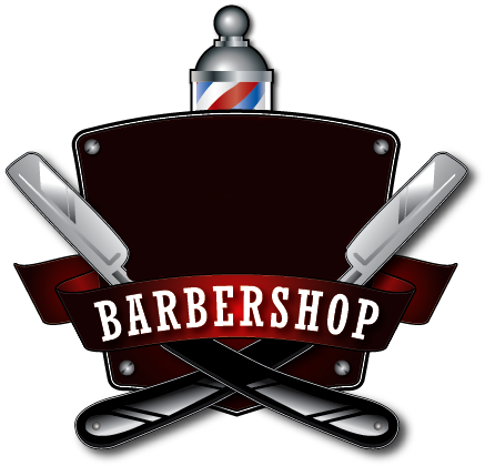 South Trail Crossing Barber Shop Logo (442x483)