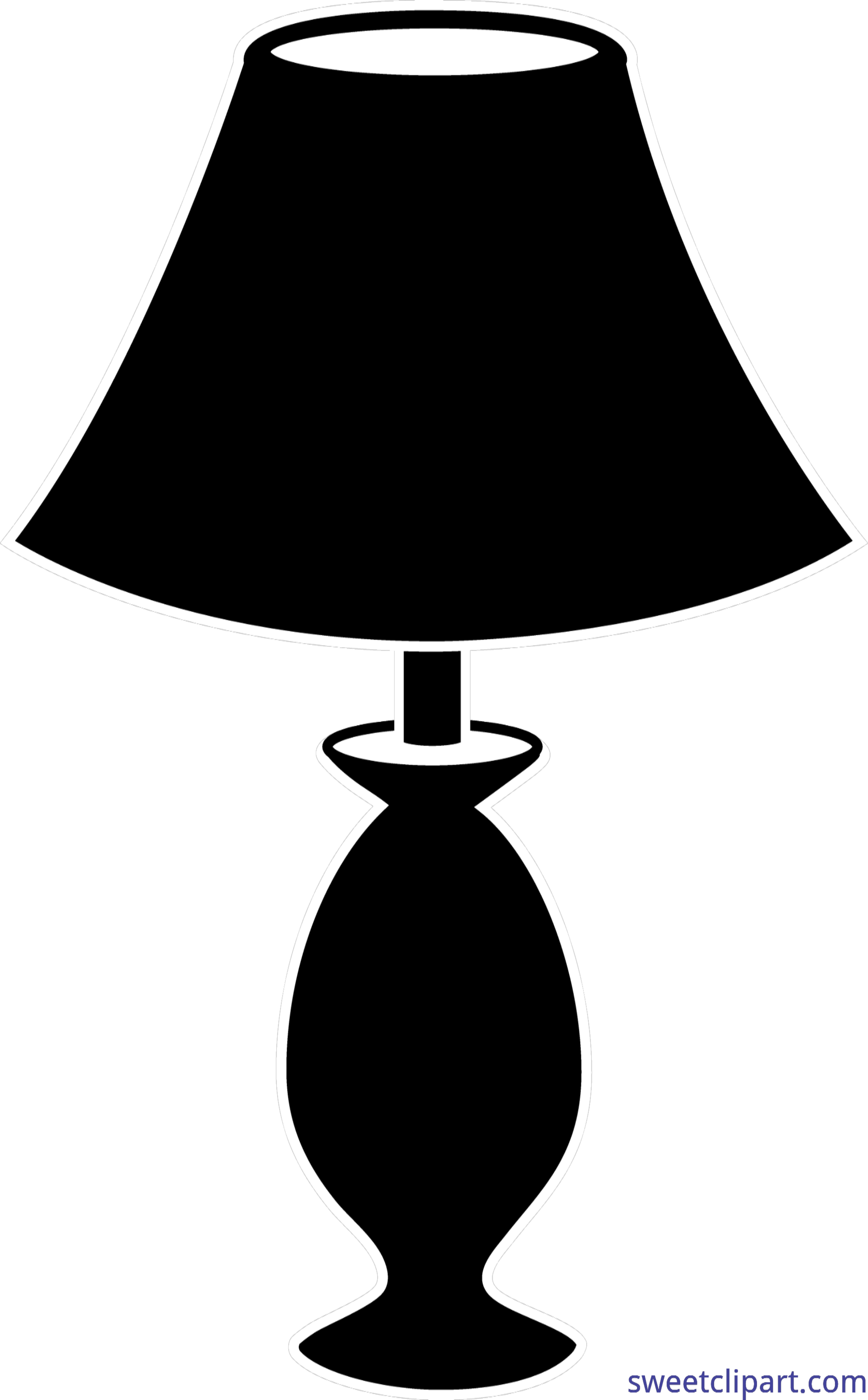 Science Clipart Lamp - Lamp Cartoon Transparent Background (4218x6802)