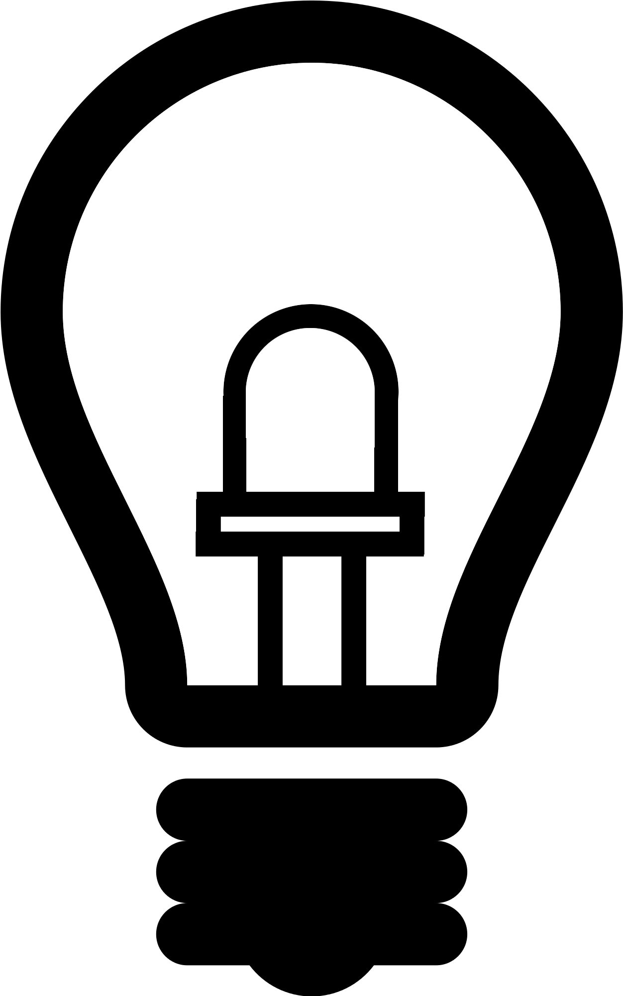 File Led Light Bulb Led Lamp 2 Png Wikimedia Commons - Light Bulb Logo Png (2000x2000)
