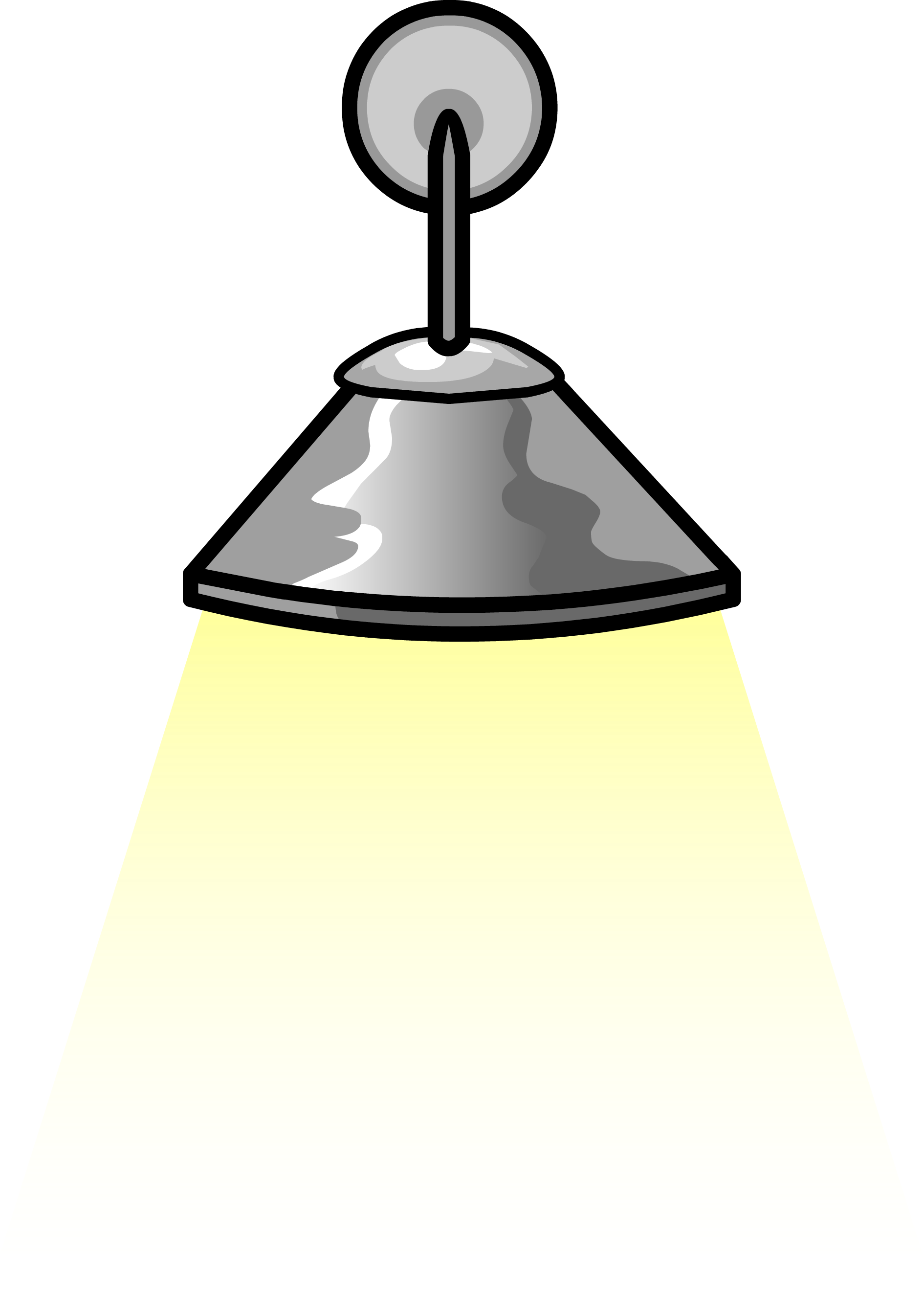 Image Overhead Light Sprite Png Club Penguin Ⓒ - Ceiling Light Clip Art (1888x2691)