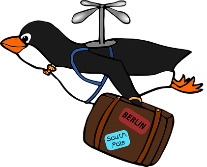 Migration Clipart Goose Migration - Migrate Clipart (421x340)