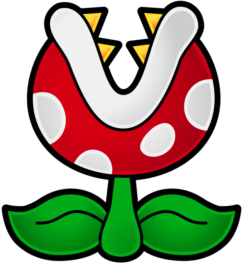 Mario Clip Art - Planta Carnivora Mario Bros (830x902)
