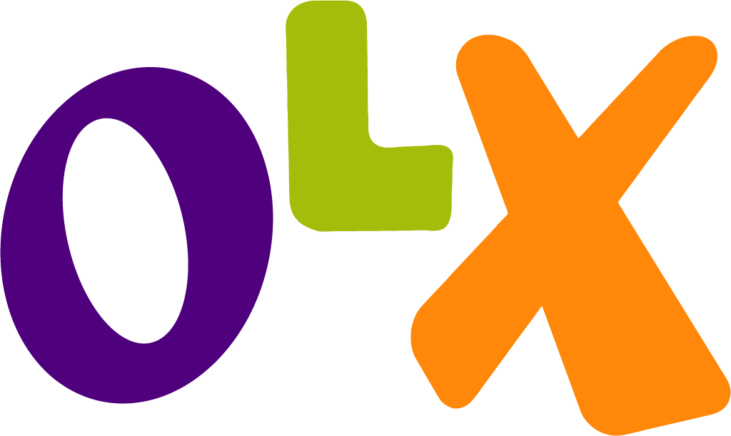 Black Amp White Clipart Olx - Logo De Olx Png (1024x611)