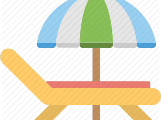 Seaside Clipart Beach Chair - Wood (640x480)