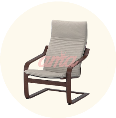 Transparent Chair Ikea - Ikea Poang Chair Uk (400x400)