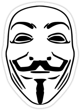 Guy Fawkes T Shirt Heat Transfer - Guy Fawkes Mask (375x360)