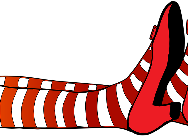 Witchcraft Clipart Wicked Witch - Wicked Witch Legs Svg (640x480)