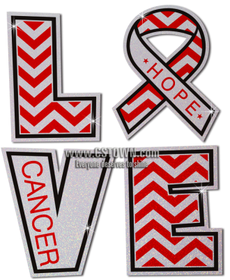 Love And Hope For Breast Cancer Ribbon Themed Heat - Shirt (450x450)