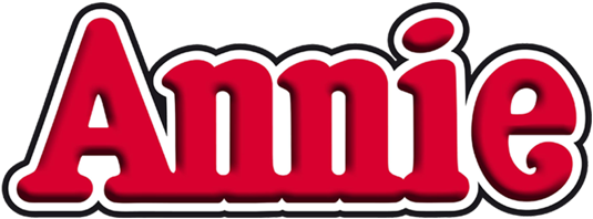 Annie Logo Png - Annie The Musical (553x350)