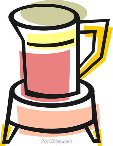 Krug Saft Vektor Clipart Bild - Krug Saft Vektor Clipart Bild (373x480)