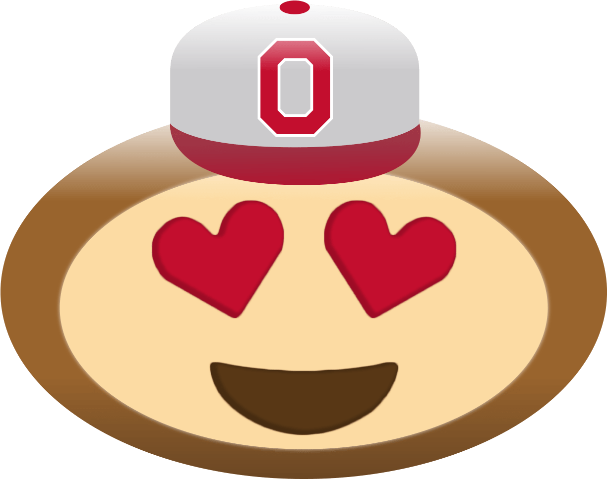 Ohio State Football Emoji - Ohio State Buckeyes Football (1500x1500)
