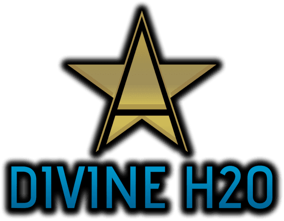 Divine H2o Logo - Divine H2o Logo (566x441)