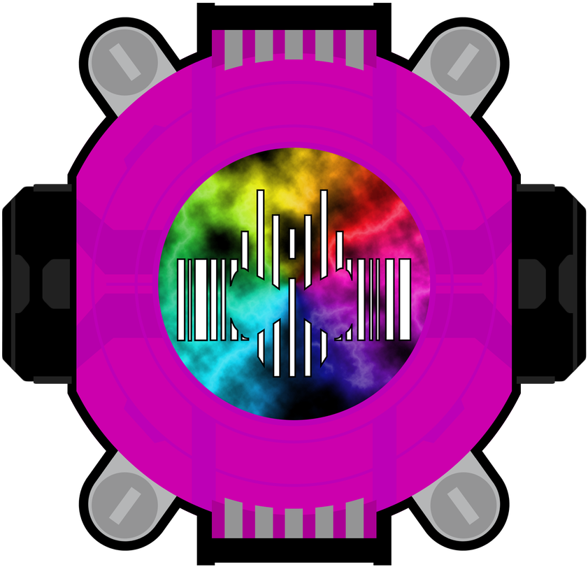 Kamen Rider Ghost Decade Legend Eyecon Attack By Raidenzein - Eyecon Dark Ghost (905x883)