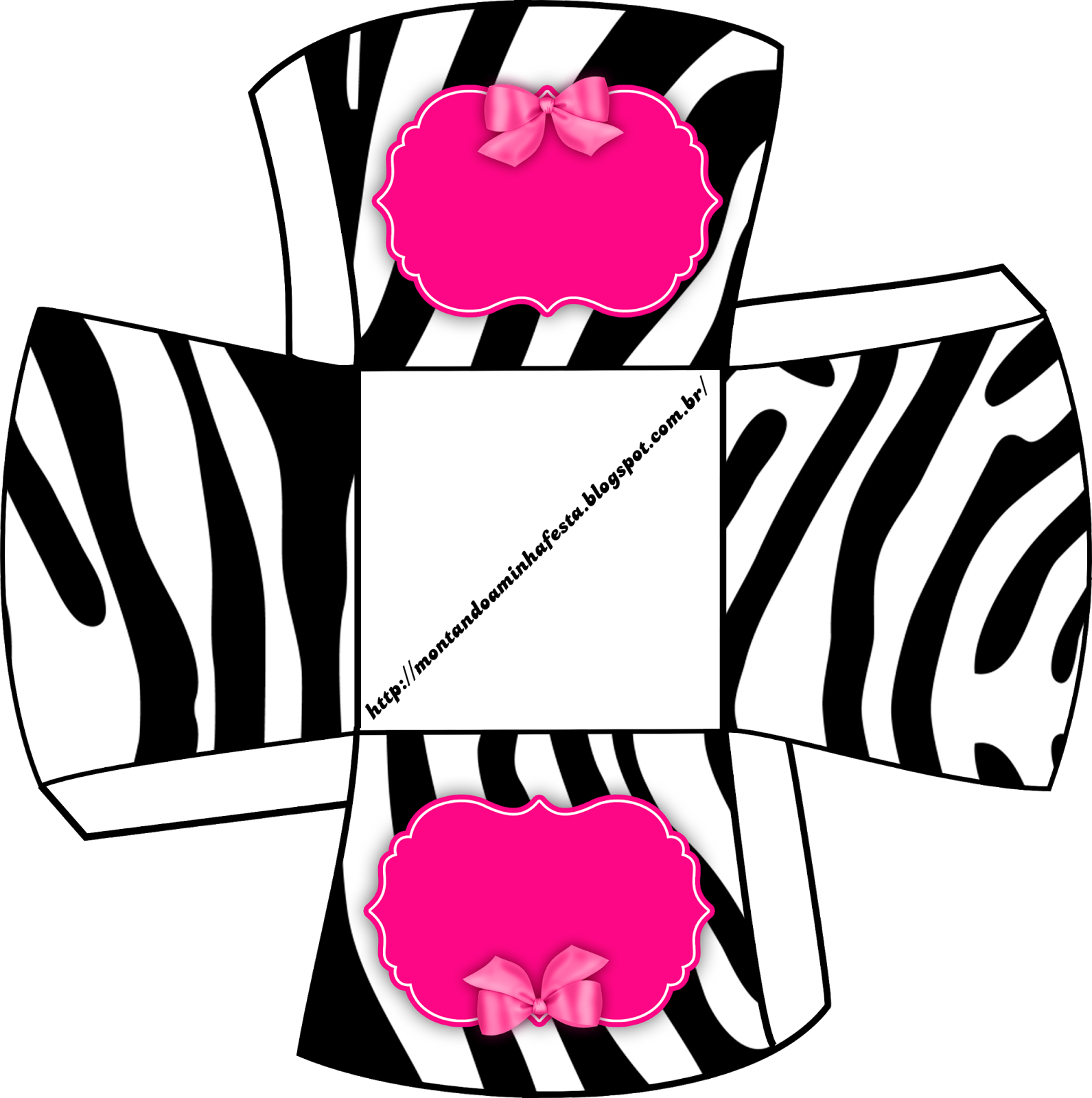 Zebra And Pink - Party (1591x1600)