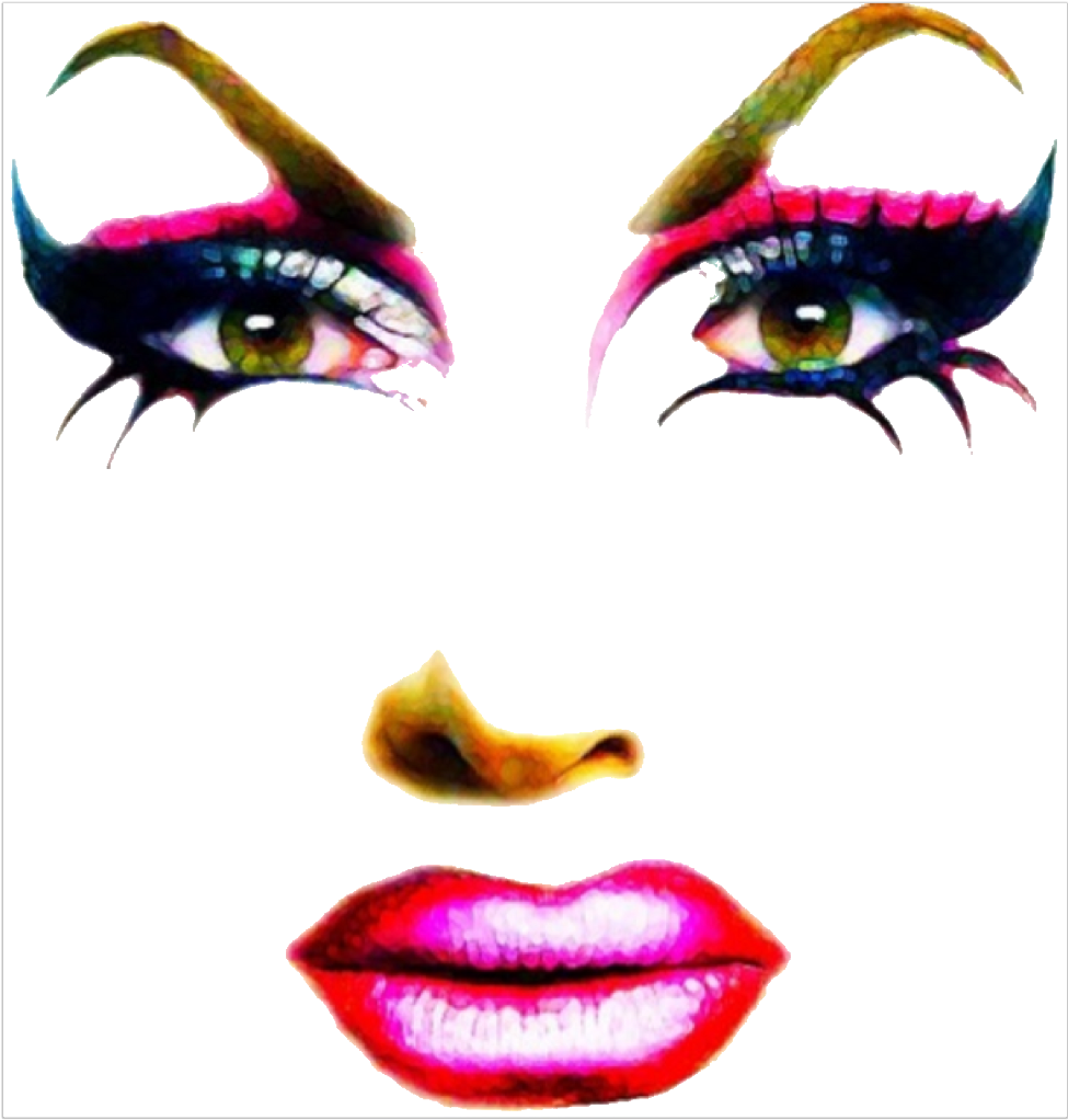 Dragqueen Face Makeup Rupaulsdragrace Freetoedit - Dragqueen Face Makeup Rupaulsdragrace Freetoedit (975x1022)