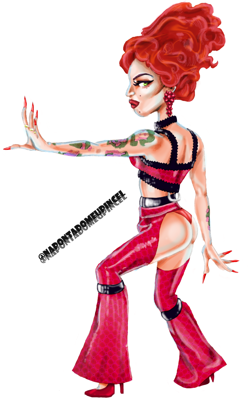 ▷lipsync For You To Get Draw◁ @ajathekween Vs @kimorablac - Illustration (1042x1728)