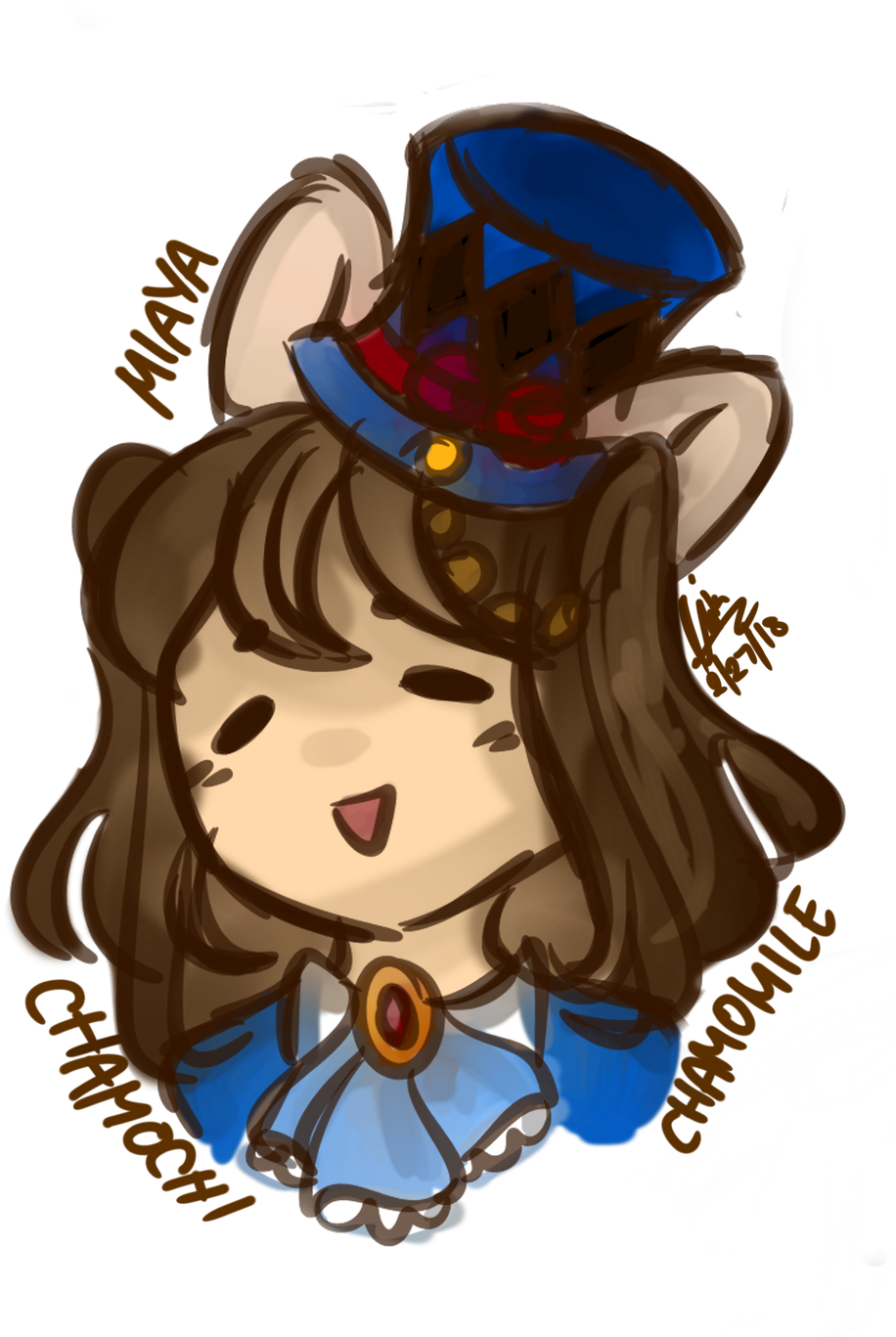 Mis Avatar By Mialovesrabbits Unison League Mis Avatar - Cartoon (1024x1366)