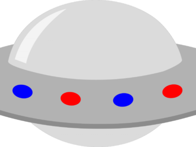 Ufo Clipart Red - Circle (640x480)