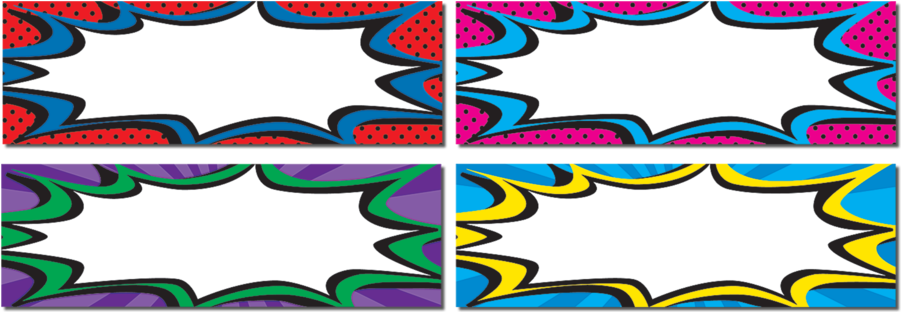 Superhero Labels Magnetic Accents - Superhero Labels Magnetic Accents (900x900)