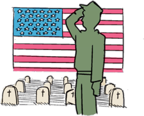 Quote Clipart Memorial Day - Cartoon (640x480)