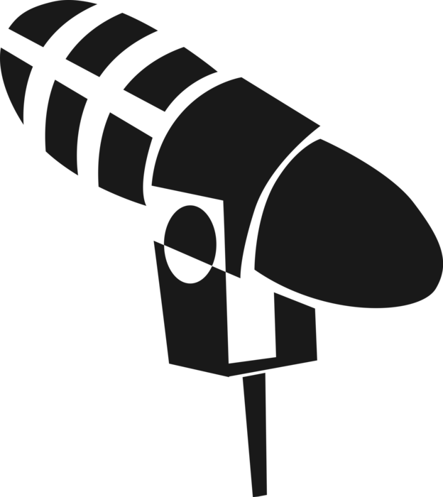 Microphone Image Illustration - Illustration (624x700)