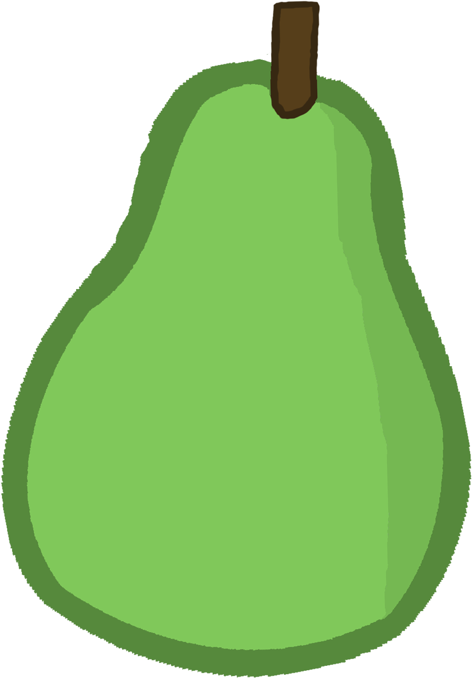 Pear Clipart Sketch - Pear Clipart Sketch (1500x1500)