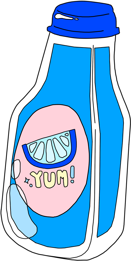 Ramune Drink In A Milk Jug - Ramune Transparent (1280x1320)