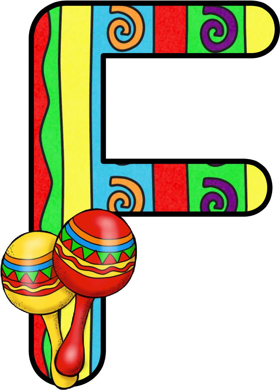 Ch B *✿* Alfabeto May 5 Th De Kid Sparkz - Abecedario Con Maracas (1025x1324)