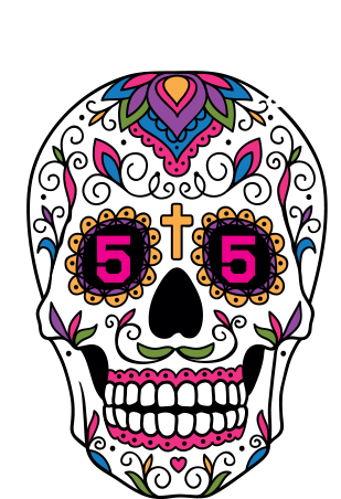 5 Days - Dia De Muertos Png (309x452)