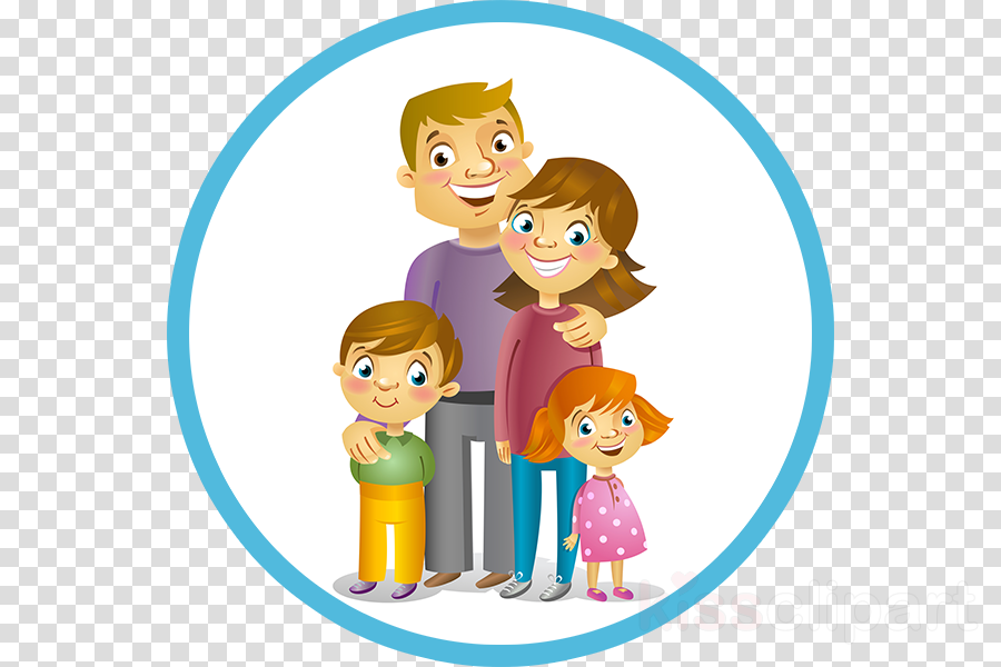 Happy Family Vector Clipart Clip Art - Gold Coin Vector Png (900x600)