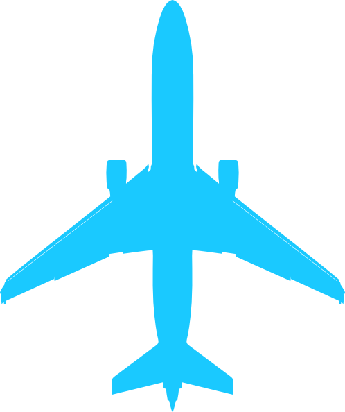 Progress Clip Art Download - Airplane Outline (498x594)