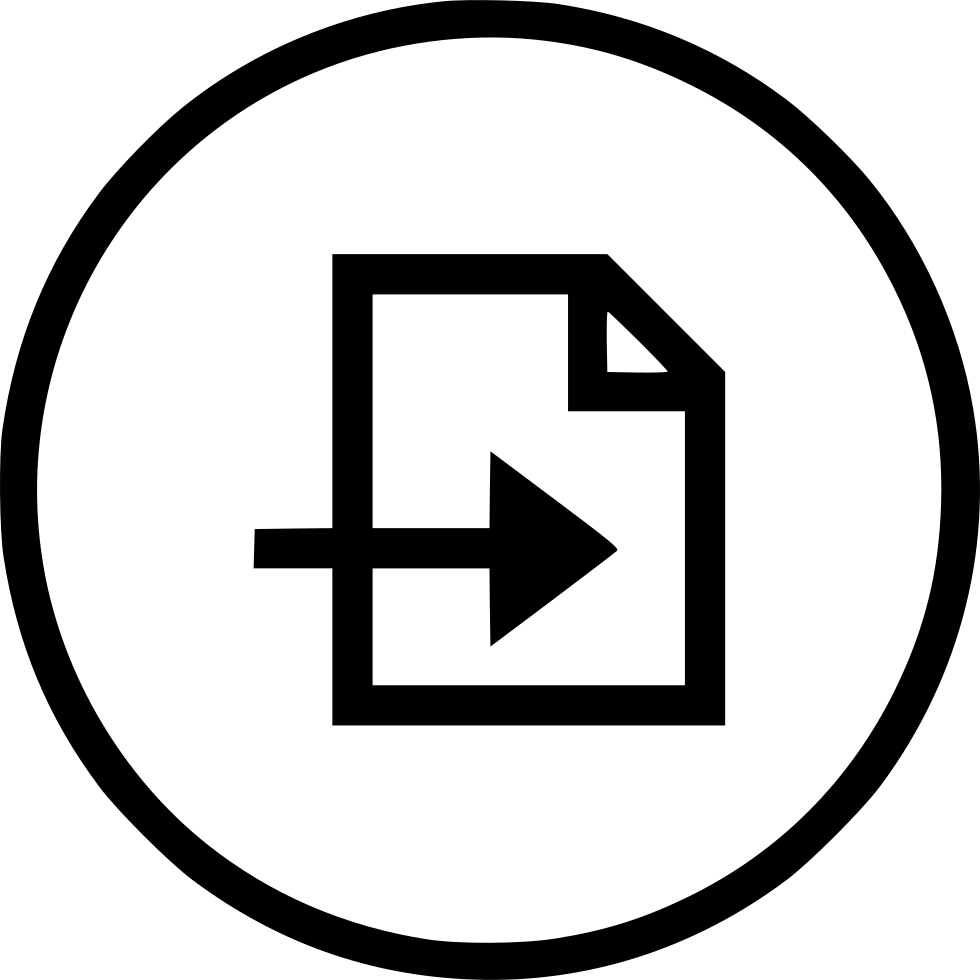 Import File Document Doc Ui Comments - Circle (980x980)